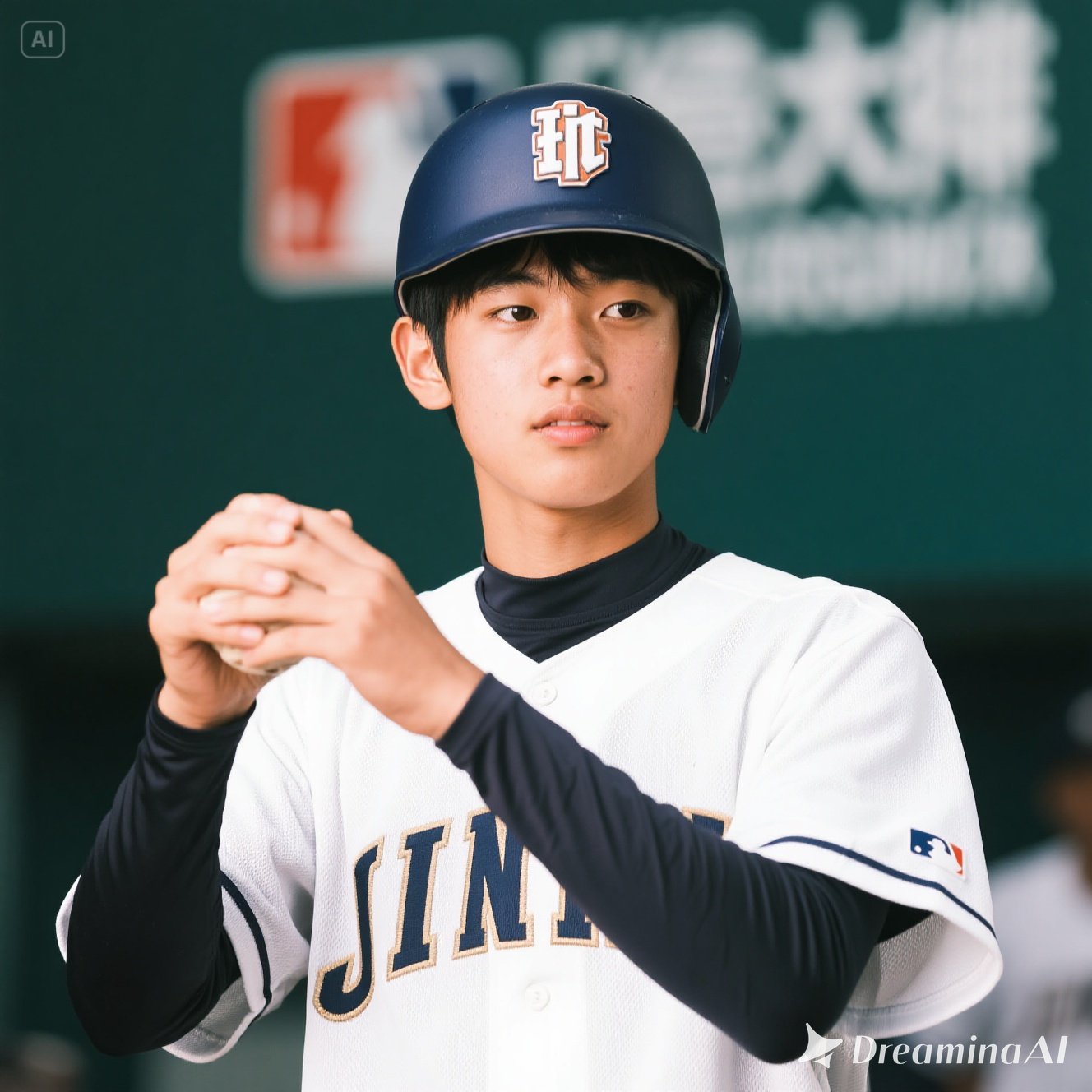 本野球界の若手スター選手を象徴するイラスト、バッターとピッチャーのシルエットを背景にランキング風デザイン