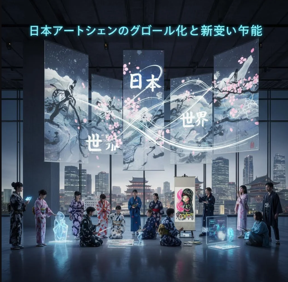 国際展示会で注目される日本の現代アートと新進アーティスト