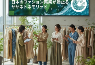 Brand fashion Jepang menampilkan material ramah lingkungan dalam koleksi terbaru berkonsep keberlanjutan.